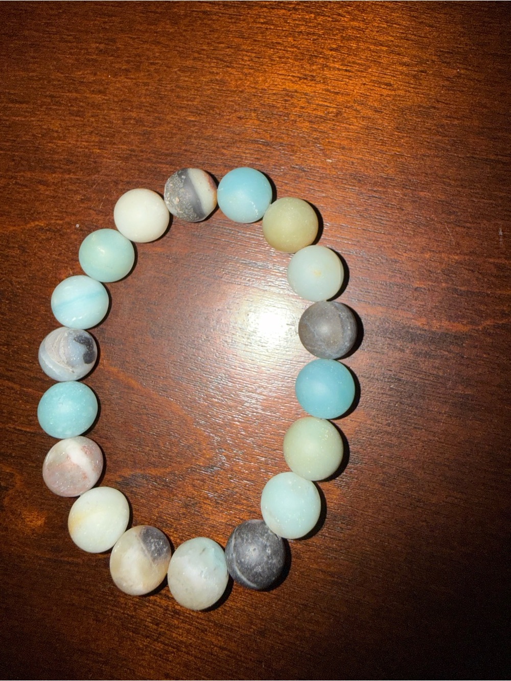 Matte Amazonite bracelet